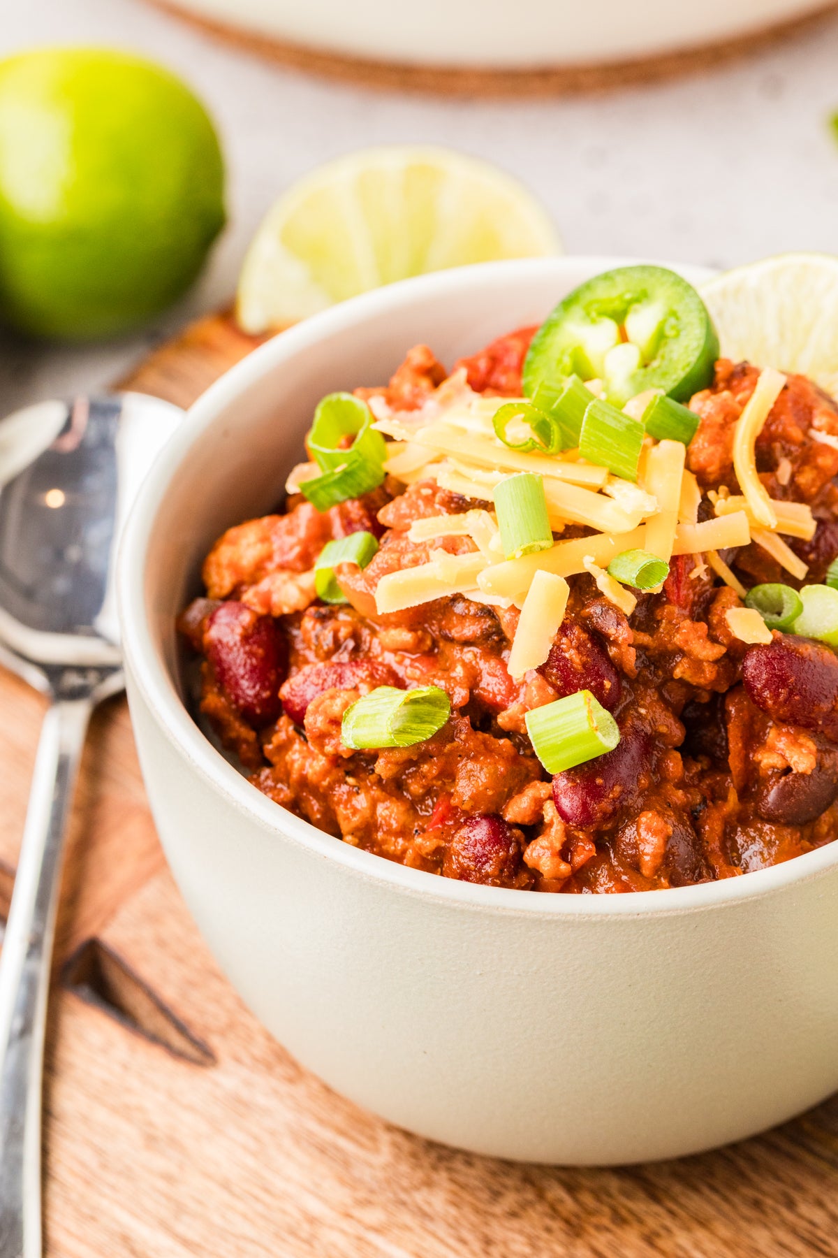 EXCLUSIVE: Stovetop Ground Chicken Chili
