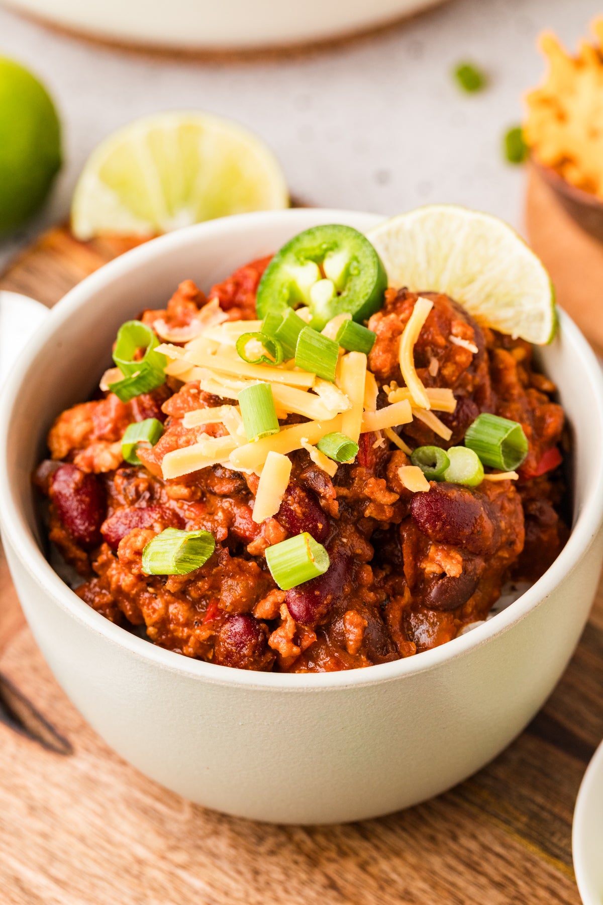 EXCLUSIVE: Stovetop Ground Chicken Chili