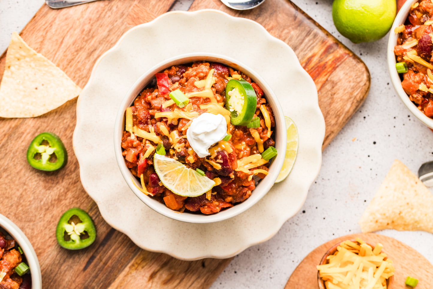 EXCLUSIVE: Stovetop Ground Chicken Chili