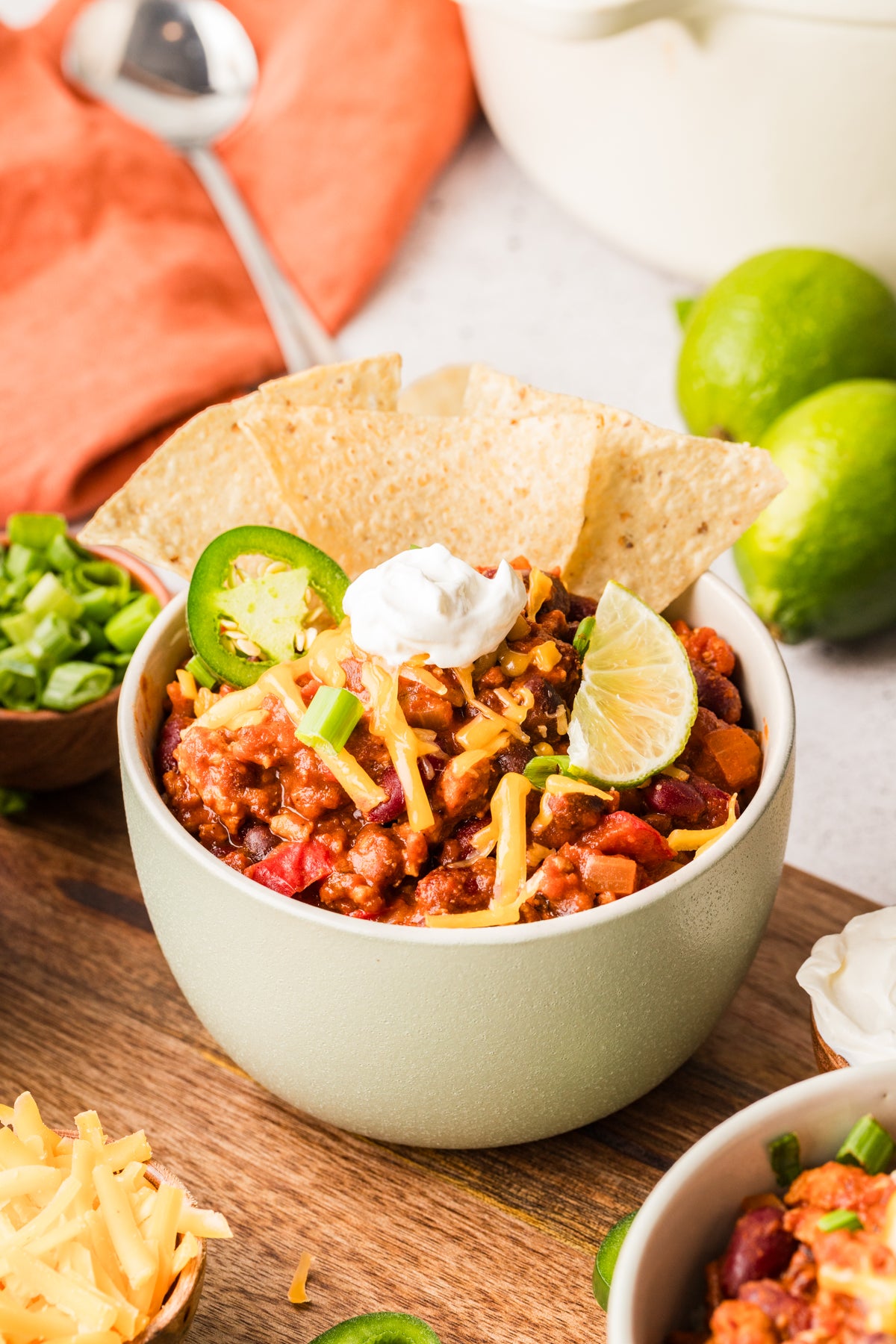 EXCLUSIVE: Stovetop Ground Chicken Chili