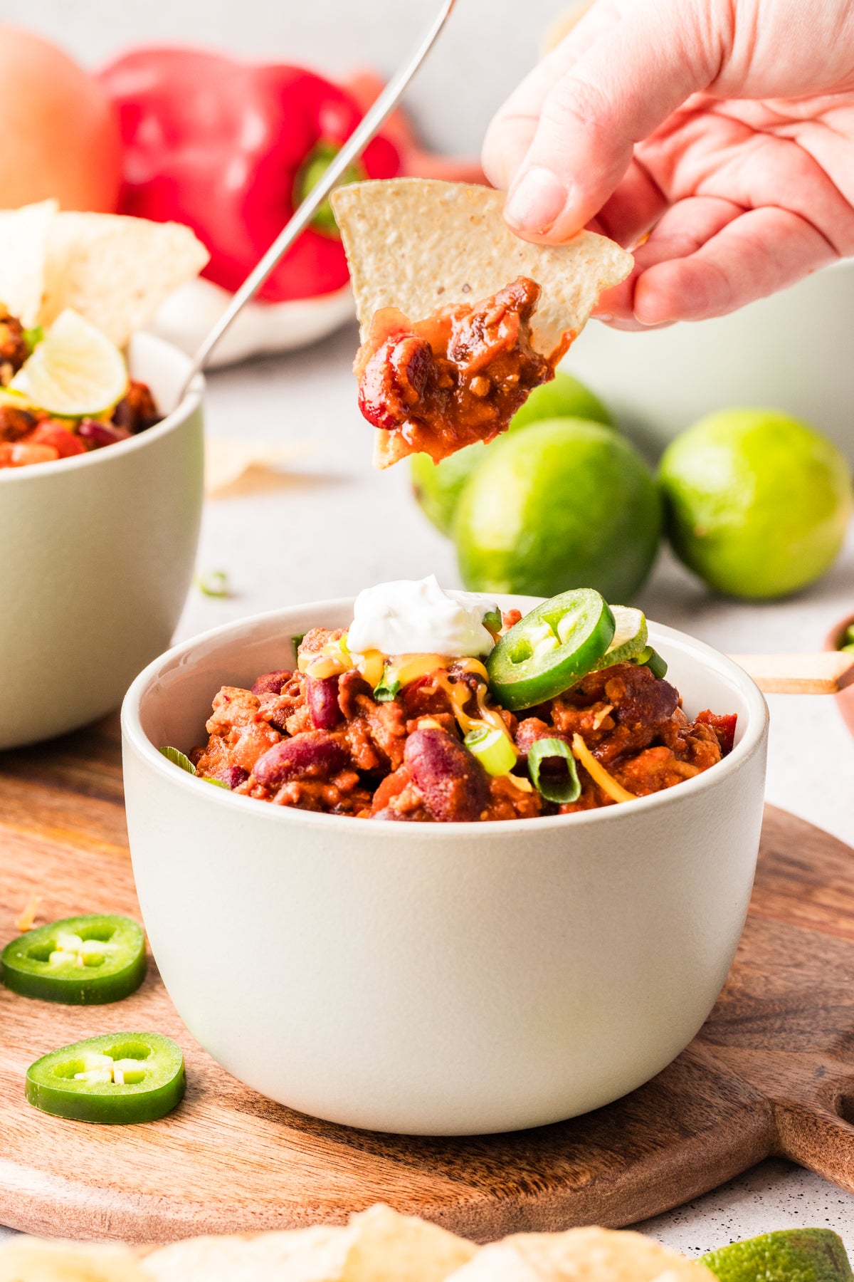 EXCLUSIVE: Stovetop Ground Chicken Chili