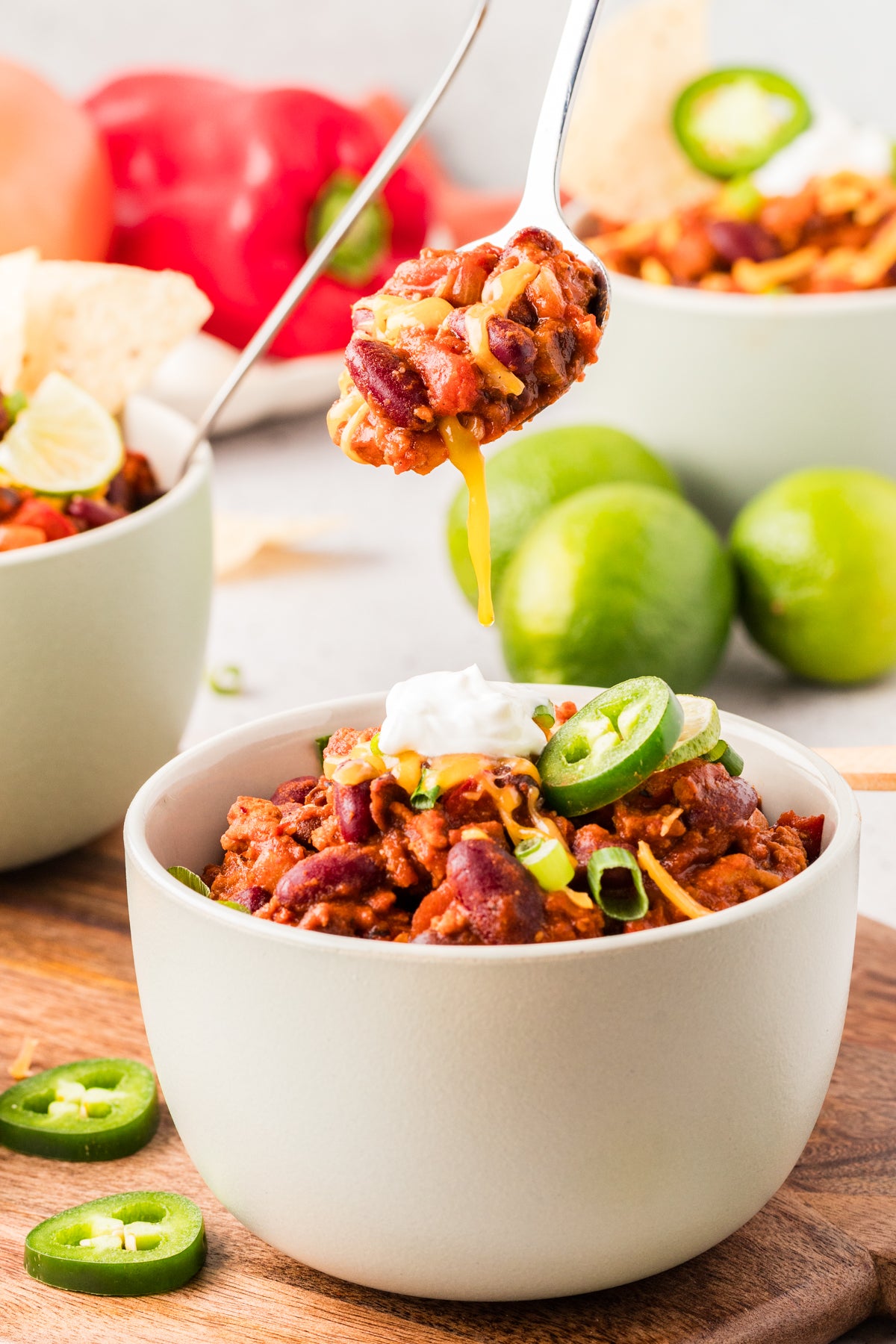 EXCLUSIVE: Stovetop Ground Chicken Chili
