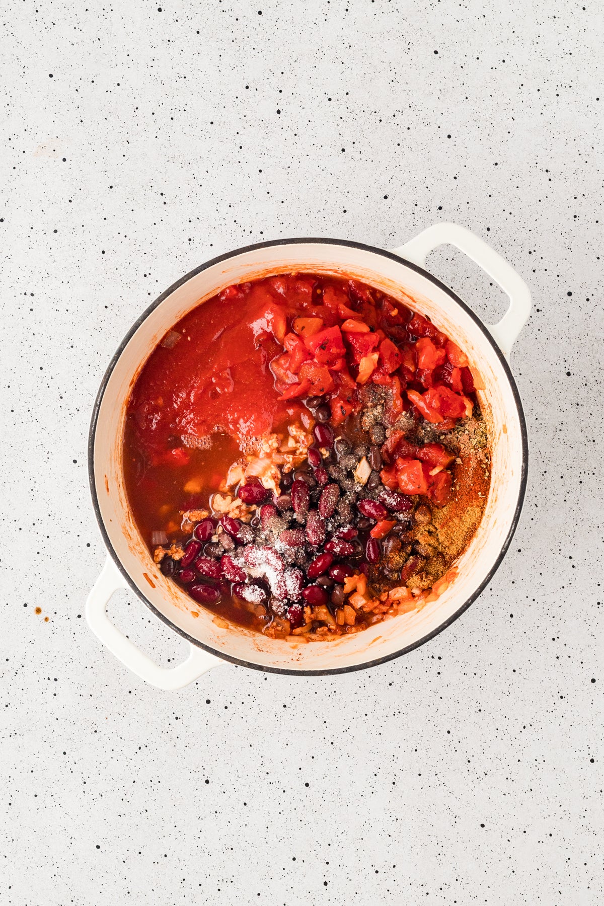 EXCLUSIVE: Stovetop Ground Chicken Chili