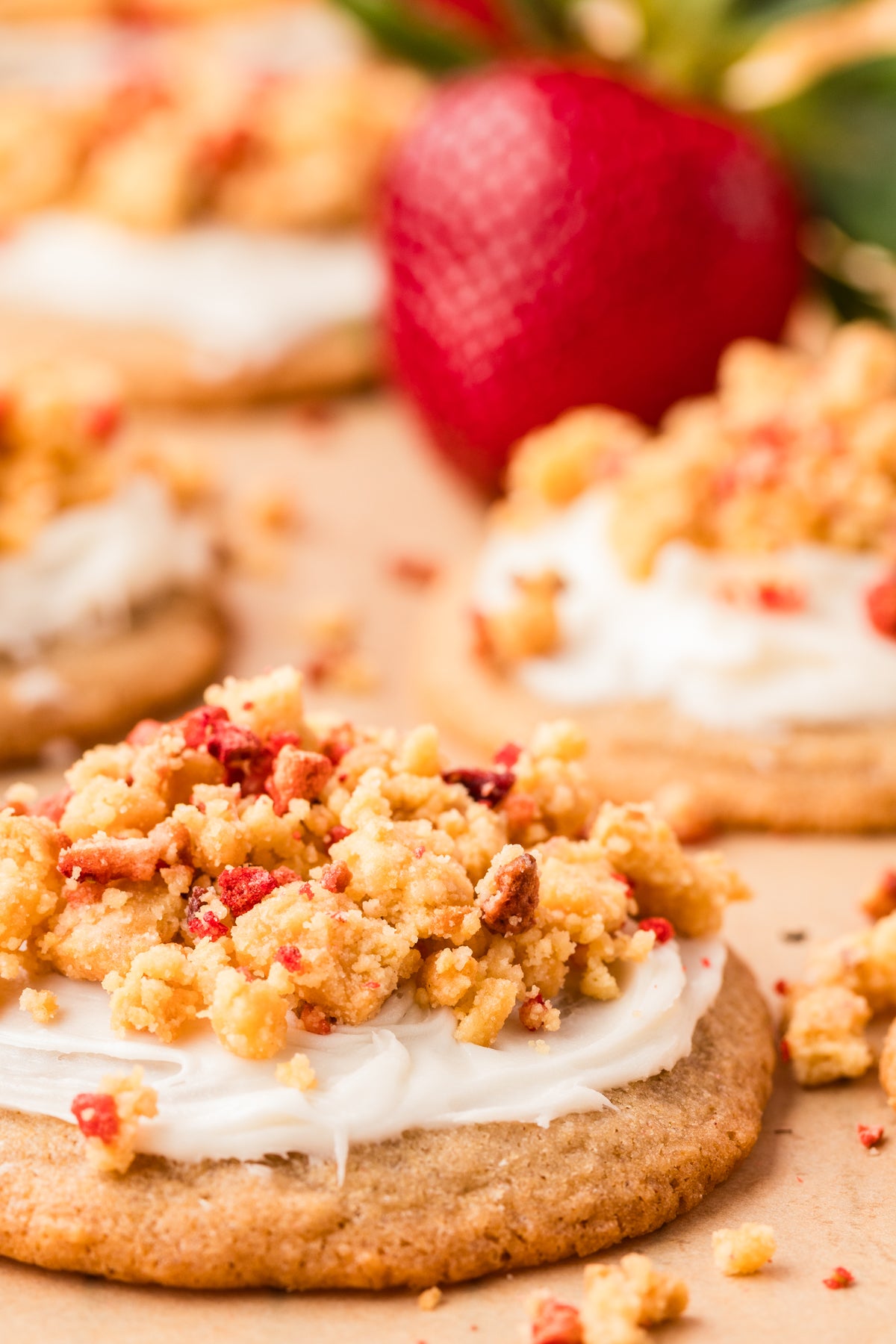 EXCLUSIVE: Strawberry Crunch Cookies