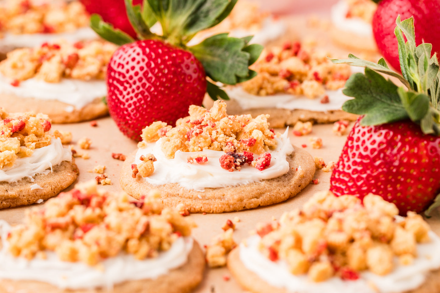 EXCLUSIVE: Strawberry Crunch Cookies