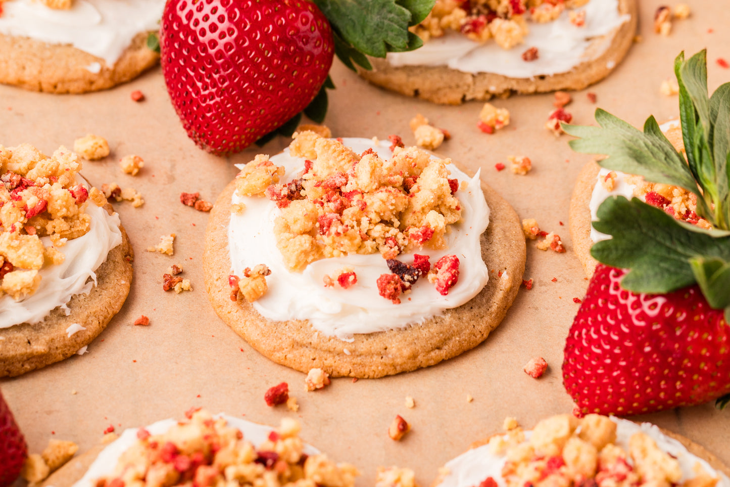 EXCLUSIVE: Strawberry Crunch Cookies