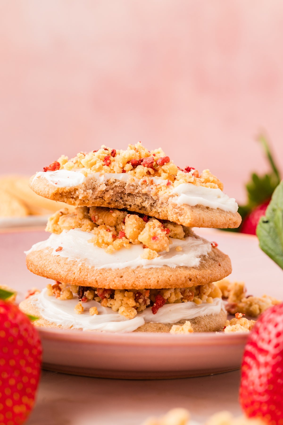 EXCLUSIVE: Strawberry Crunch Cookies