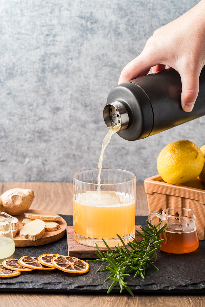 EXCLUSIVE: Winter Gold Rush Cocktail